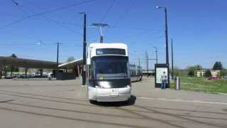 preview picture of video 'Trams am Bahnhof Stettbach, Zürich [CH]'