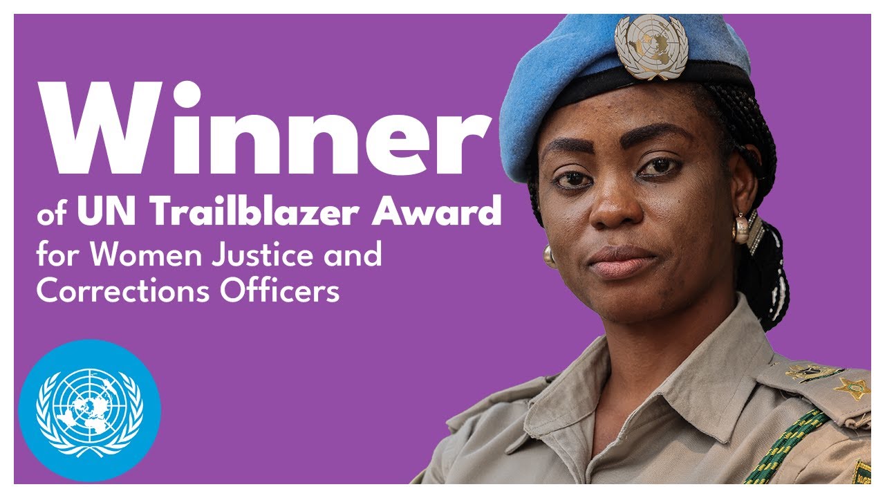 Nigerian peacekeeper wins 2025 UN Award for Women Justice and Corrections Officers | United Nations