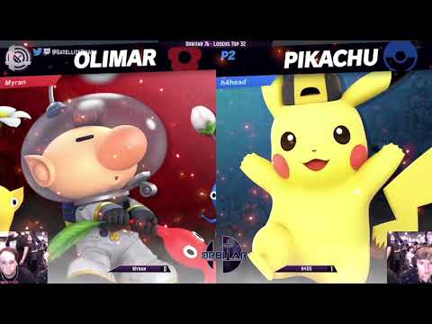 Myran (Olimar) vs. H4DS (Pikachu) - Orbitar 76 - Losers Top 32