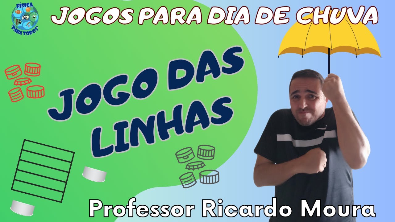 JOGO DAS LINHAS - Jogo para dias de chuva na Educação Física Escolar