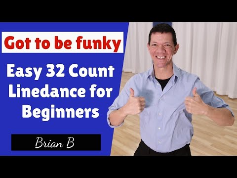 My Favorite Easy Line Dance for Beginners 👉Got to be funky!