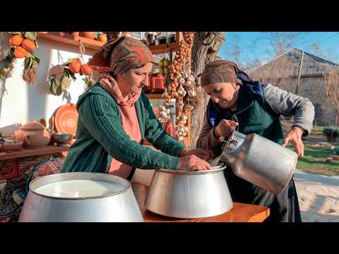 Buffalo Milk Cheese & Butter Making | Authentic Village Life
