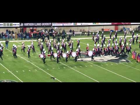NIU Huskie Marching Band - 2012 Half Time Show 2