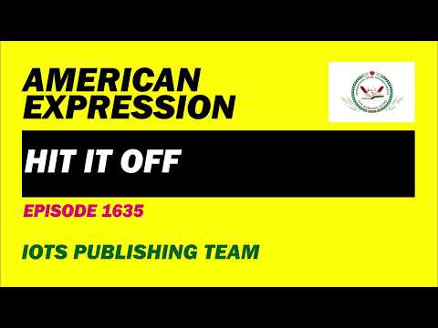 American Expression E1635 Hit it off