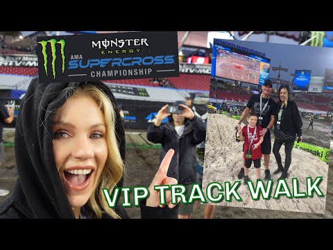 TAMPA SUPERCROSS 2023 \ VIP EXPERIENCE TRACK WALK \ FEBRUARY 11, 2023