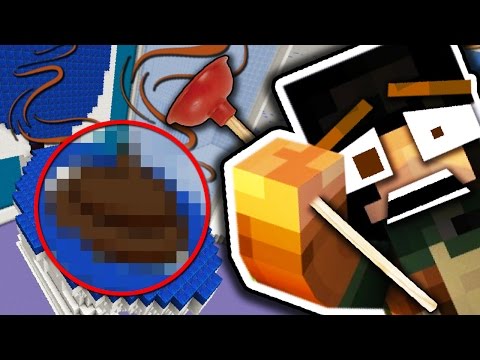 DEVO STURARE IL WC DA UNA CACCA GIGANTESCA - Minecraft ITA - Crack the Loo! #RunMap