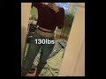 Current Weight Gain Compilation 130 265lbs