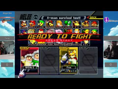 Birmingham Brawl 15 Melee Singles LQ - SuperFangChan (Icies) vs. Jsalt (Sheik, Fox)