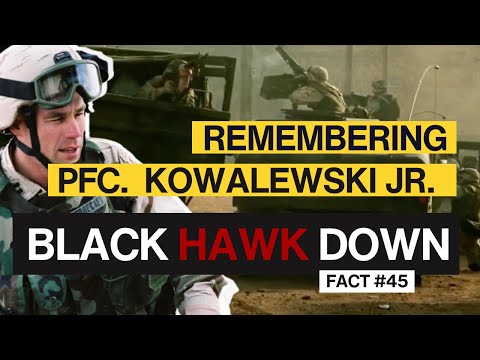 Remembering Pfc. Richard Kowalewski Jr. | Black Hawk Down Fact # 45 | Jeff Struecker