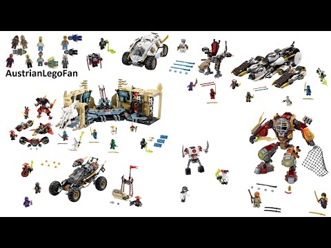 All Lego Ninjago Day of the Departed Sets 2016 - Lego Speed Build Review
