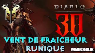 Mes premiers retours de la S15 de Diablo 4, un vent runique de fraicheur