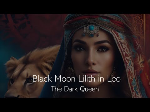 Black Moon Lilith in Leo: The Dark Queen