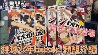 【衛君開箱】排球少年卡牌回歸！全新預組開箱介紹！