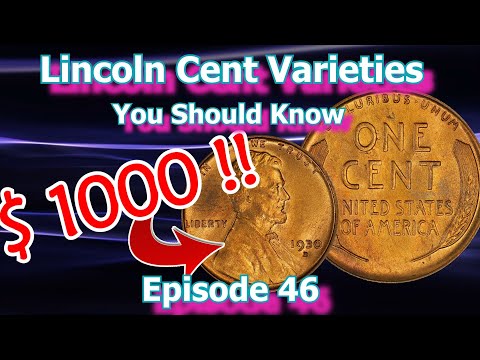 Lincoln Penny Varieties You Should Know Ep. 46 - 1942, 1934, 1930