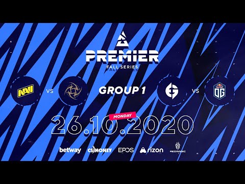 NAVI vs NIP | EG vs OG | BLAST Premier Fall Series Group 1 Day 1