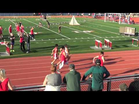 JVB 100m vs Servite & Rosary 3-9-16 - Los Alamitos Boys
