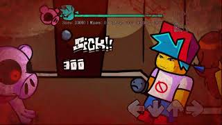 Cover art for fnf bloodbath