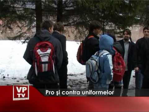 Pro şi contra uniformelor