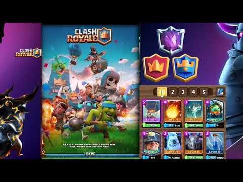 BEST LADDER PLAYER  Pompeyo's #1 Trophy Deck & 6400+  Clash Royale