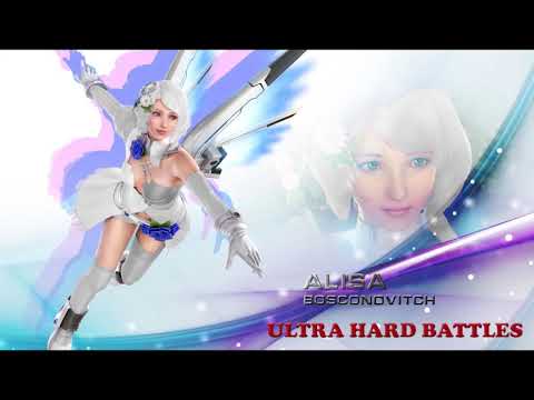 alisa Tekken 6 White Alisa VS Kazuya Mishima HD Ultra Hard Challenge