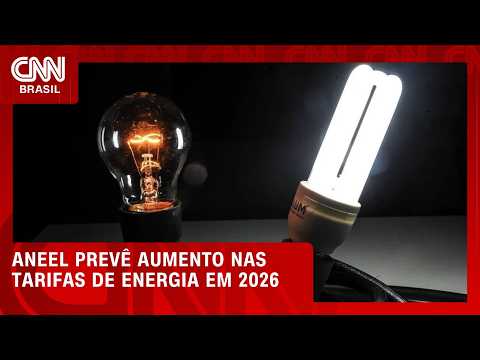 Aneel projeta aumento de 9,4% na conta de luz, quase o dobro da inflação | CNN Agora