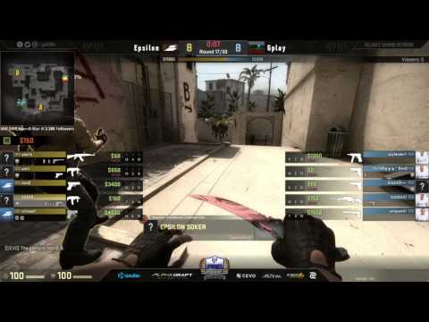 $10,000 RGN EU Pro Series Ro8   GPlay vs Epsilon bo3 on Mirage