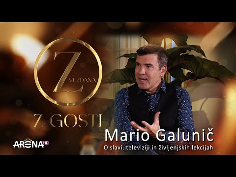 Zvezdana z gosti | Mario Galunič - O slavi, televiziji in življenjskih lekcijah
