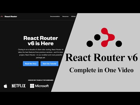 React Router v6 Complete in One Video Hindi