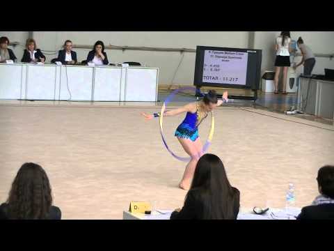 Вивиан Казакова  обръч  ДСВ Държавно отб. п-во 2015