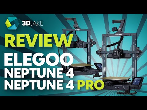 ELEGOO Neptune 4 Pro FDM 3D Printer 500mm/s High-Speed +2 KG PLA