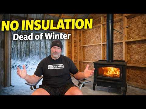 This Wood Stove Heats My Entire Pole Barn