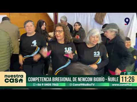 Newcom Hualpén: adultos mayores participan en competencia deportiva