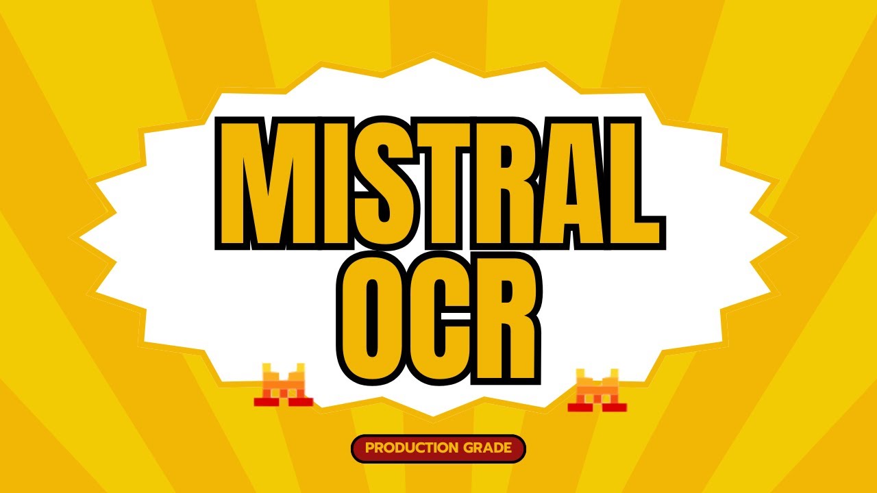 Mistral OCR:  Production-Grade Document Understanding Model