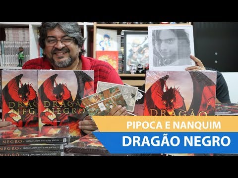 Dragão Negro - Pipoca e Nanquim [Graphite Design]