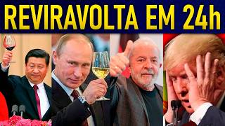 LULA RECEBE CHEFE DO EXÉRCITO DA RÚSSIA E LANÇA PARCERIA MILITAR NUCLEAR COM BRICS!! TRUMP CHORA!!