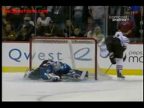 Chicago Blackhawks (3) @ Colorado Avalanche (4) Shootout November 6, 2009