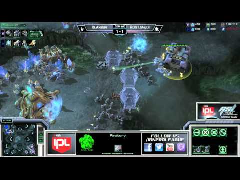 Axslav vs ROOT.MajOr - Game 3 - GSL WC Qualifier