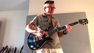 Rehearsing &quot;Avalabop&quot; by Fourplay with a #PRS #PrivateStock #Hollowbody2