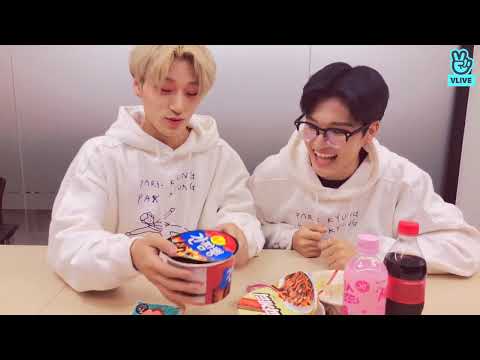 [ENG SUB] ATEEZ VLIVE ~ WOOYOUNG SAN  SEONGHWA VLIVE ~ WOOSAN ~ 2019-06-06