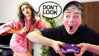 SWITCHING LIVES WITH MY GIRLFRIEND FOR 24 HOURS!! *Gone Too Far*