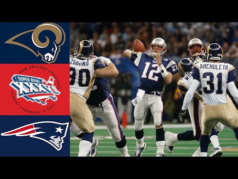 Rams vs Patriots Super Bowl XXXVI (NFL Primetime Highlights)