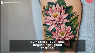 16 Stunning July Birth Flower Tattoo Designs [2023]