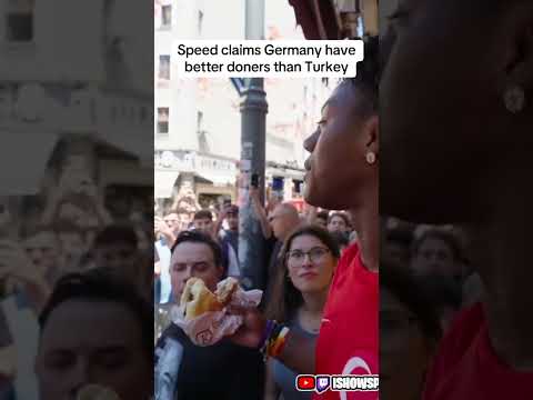 Speed claims Germany have better doners than Turkey #speed #ishowspeed #turkey #imyayo