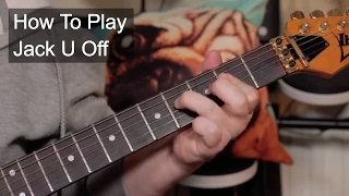 &#39;Jack U Off&#39; Chords - Prince Guitar Lesson