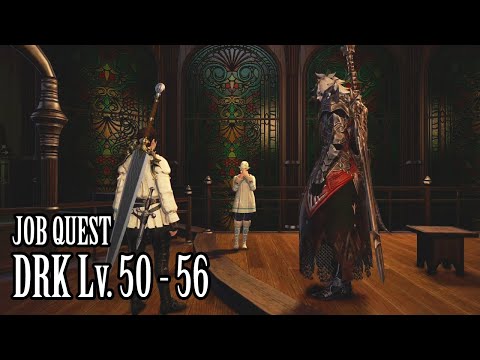 FFXIV DRK Job Story Lv 50-56 All Cutscenes and Texts