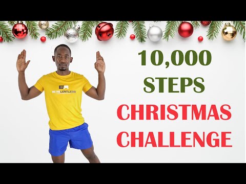 10000 Steps INTENSE Walk at Home Cardio Workout Melt 700 Calories