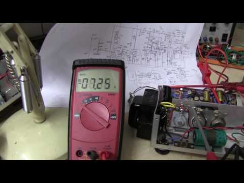 PYE Transistorverstärker (Vintage 1964) Reparatur und Test.