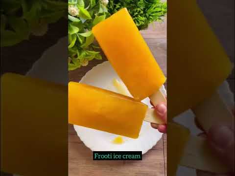 Frooti wala ice cream || Instant mango ice cream 🍨 #shorts