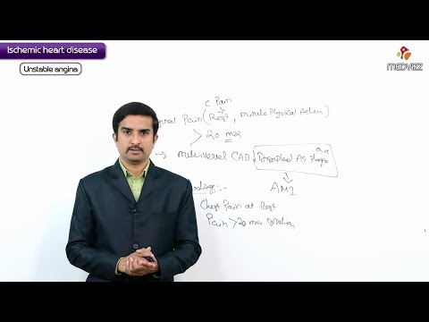 Pathology of Angina Pectoris : UnStable Angina - USMLE Step 1 coronary artery disease