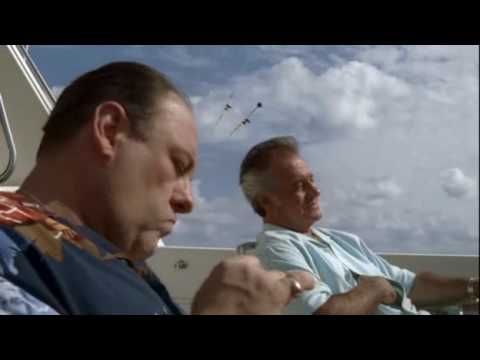 The Sopranos -  tony and paulie on boat